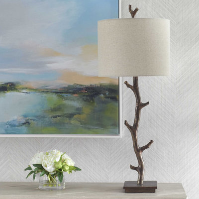 Lampe de table 33,75 po Hallie