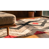Antique Wool Brown Earth Tone Flat Weave Rug