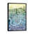 Black Floater Framed