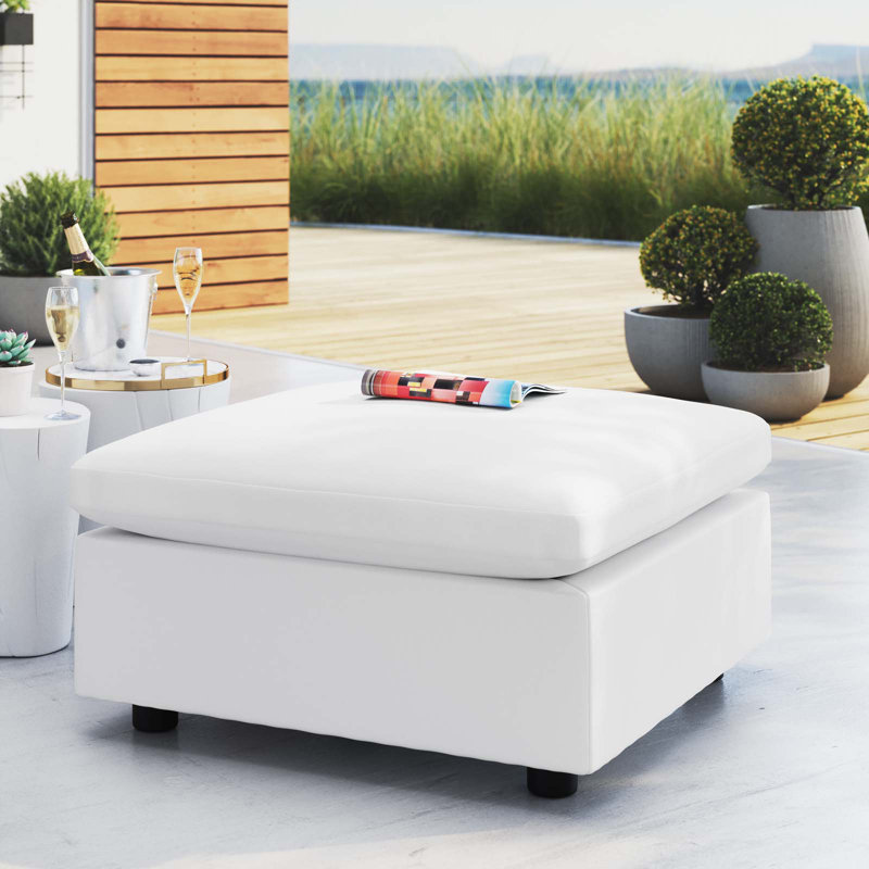 Repose-pieds d'extérieur Commix, Sunbrella® blanc