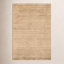 Ochre Hand-Knotted Geometric Wool Rug