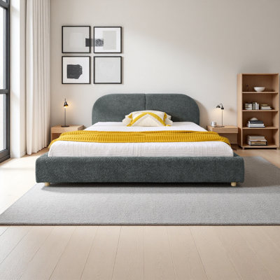 Base de lit tapissier grand