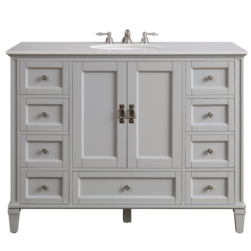 Ensemble de meuble-lavabo simple 48 po Aysu