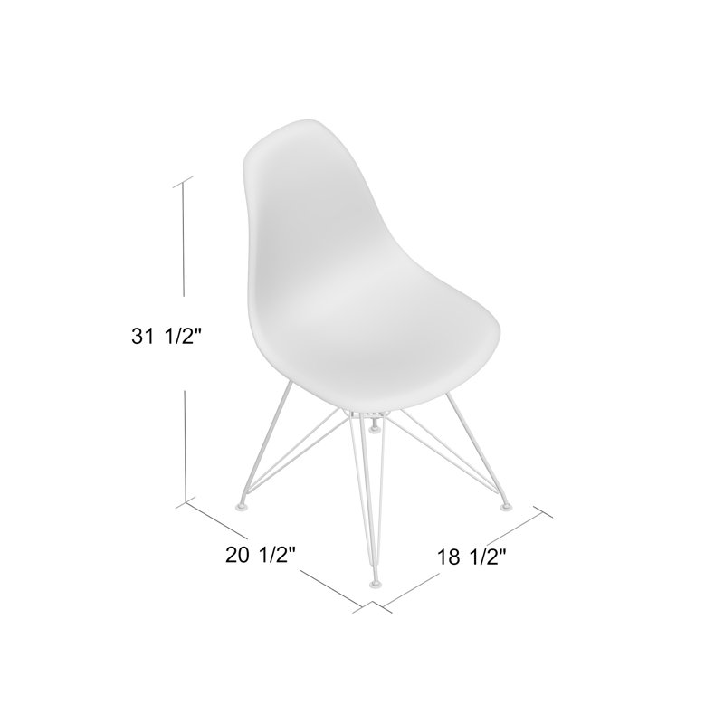 Leavitt Side Chair, Orange