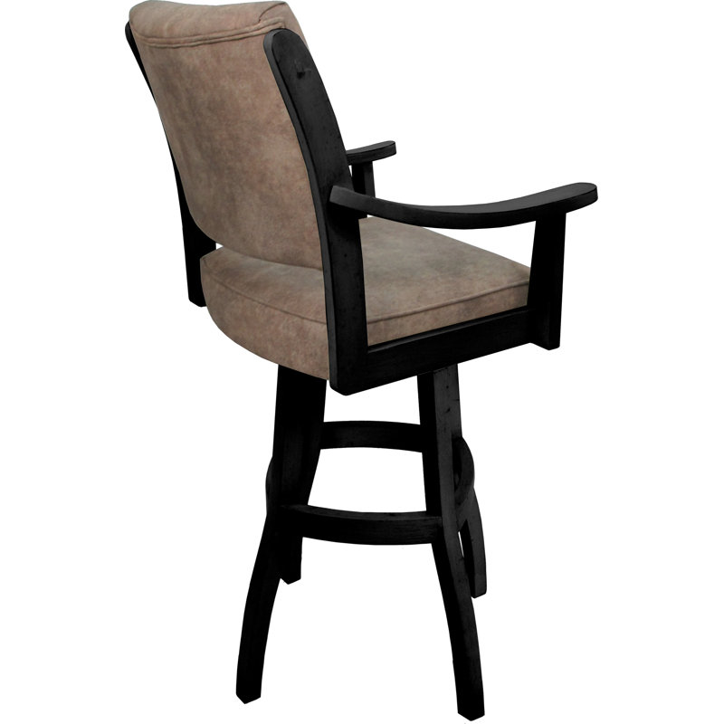Counter Stool Solid Wood - Limited - 26" Seat, Brown/Black