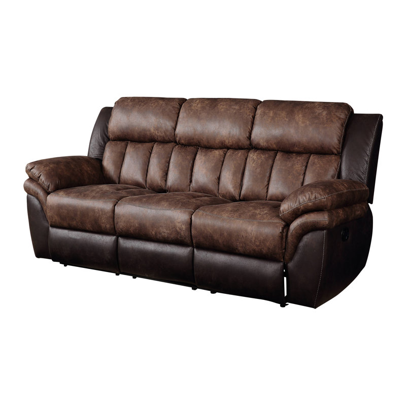 91.4" Pillow Top Arm Reclining Sofa