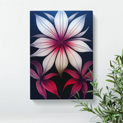The Grand Flowers - Wrapped Canvas