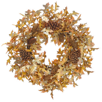 26" Autumn Maple Leaf Wreath