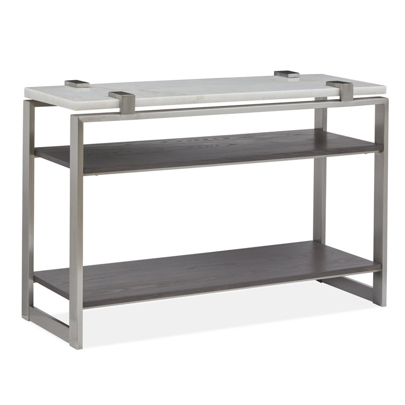 Anyila 48'' Marble Top Console Table