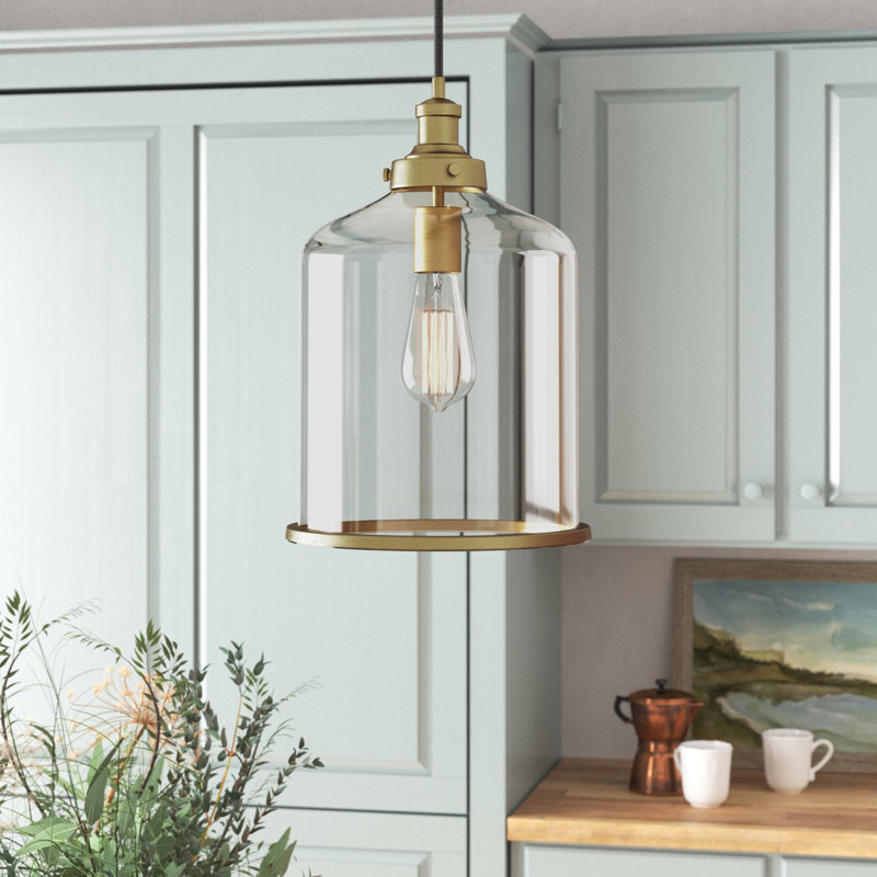 Emmett 1 - Light Single Bell Pendant