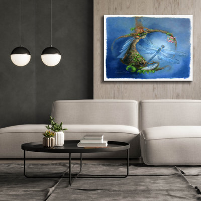 «Time for change» par Art and a Little Magic, art mural sur toile, 30 po x 26 po