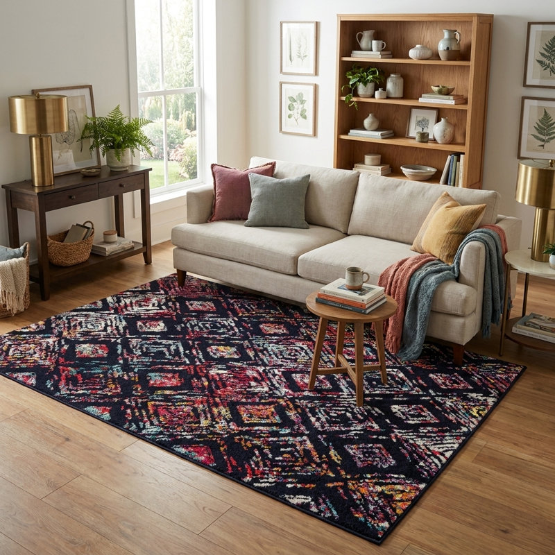 Tapis Ivy Daijanay, Rectangle 4 pi 1 po x 6 pi 1 po