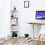 Galaviz 129.5cm H x 30cm W Corner Bookcase-829726614