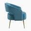Fauteuil d'appoint 27,5 po Candide Modern Glam-1690656007