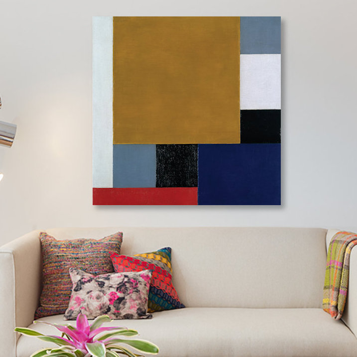 « composition 22, 1922 », impression sur toile, H 12 po x l 12 po x P 0,75 po, Pas de tapis, Toile tendue
