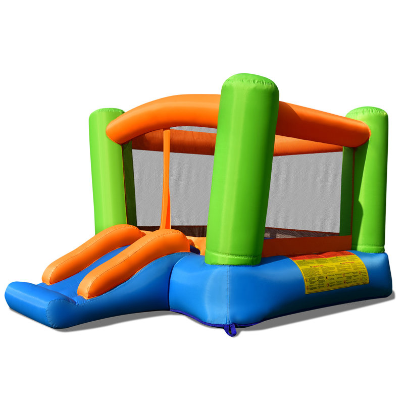 77.5" W x 98.5" D Bounce House