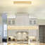 Lustre rectangulaire en cristal 40 po