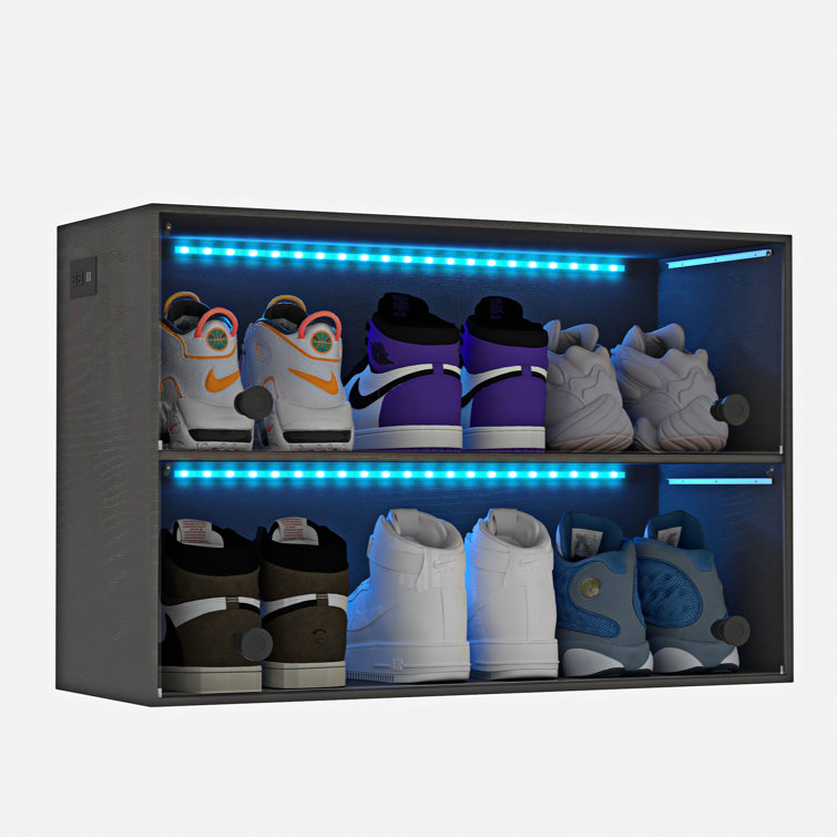 Shoe Cabinet Light Multifunctional Storage Shoe Rack Modern Living Roo –  TheTrendWillOut