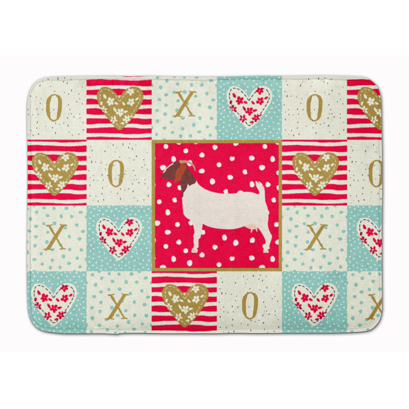 Tapis de cuisine Love, Chèvre Sonette Boer