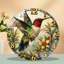 Horloge murale Hummingbird