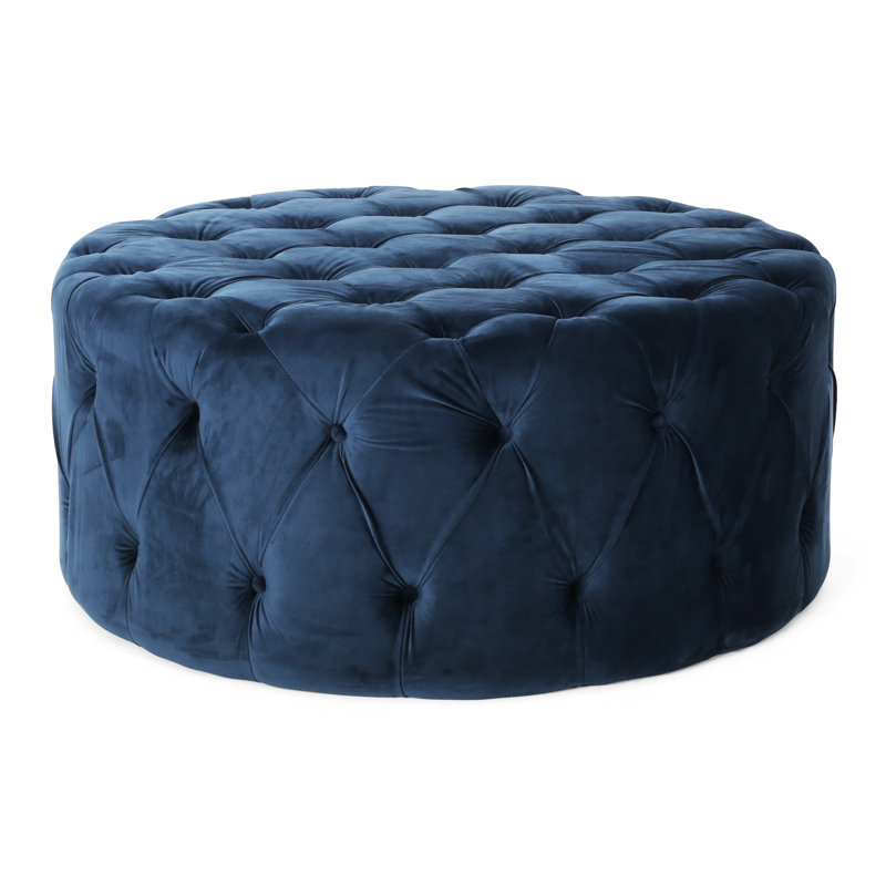 Moderne en velours bleu avec une touche chic de luxe