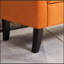 Banc en velours avec rangement et siège moelleux-1604842480