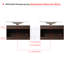 Ensemble de meuble-lavabo double mural 72 po avec 2 plateaux en résine 72 po-1051363323