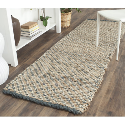Auckland Handmade Flatweave Jute/Sisal Brown Area Rug