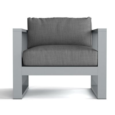 Granham Deep Seating Patio Chair with Sunbrella Cushions -  Brayden Studio®, 1DC56E34A74E47C0A64669F6C0D666FC