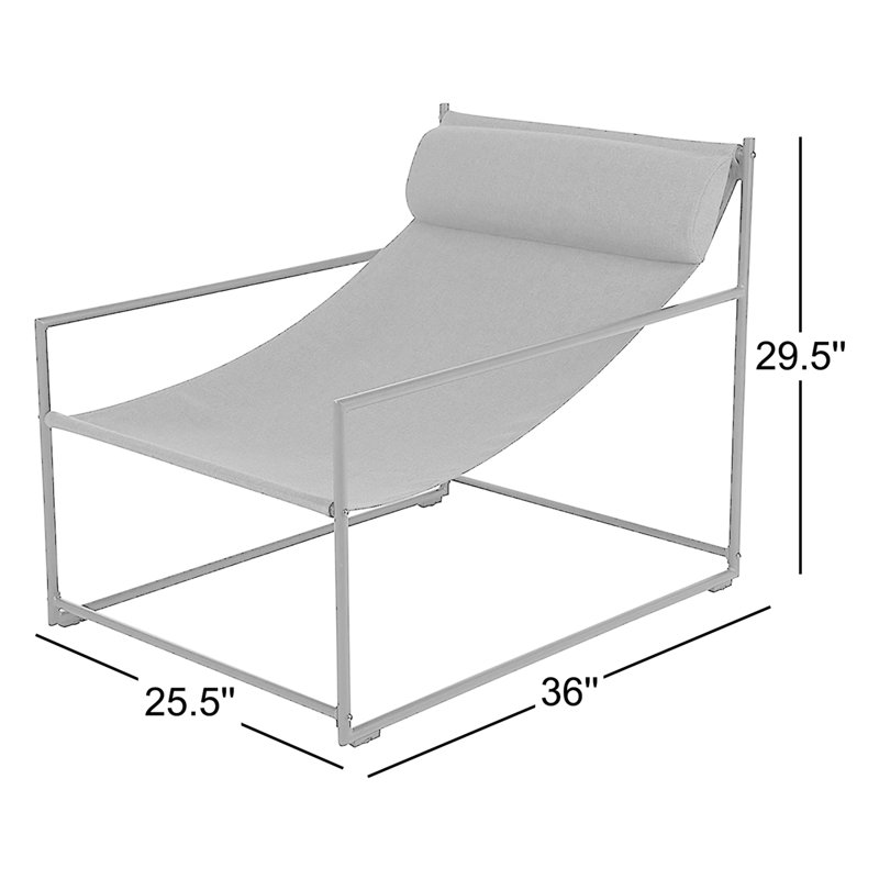 Chaise de patio Wegate