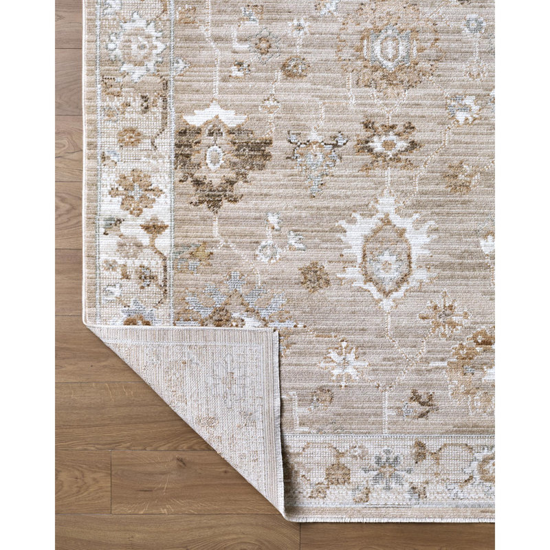 Yahriel Machine Woven Rug, Rectangle 5' x 7'9"