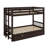 Twin Over Pull-Out Bunk Bed With Trundle-1876309611