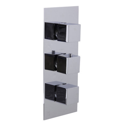 Concealed 3 Way Thermostatic Valve Shower Mixer