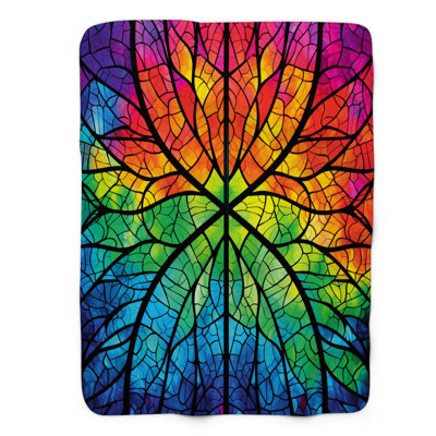 Coloured Glass Designs - 1 pièce Sherpa Premium