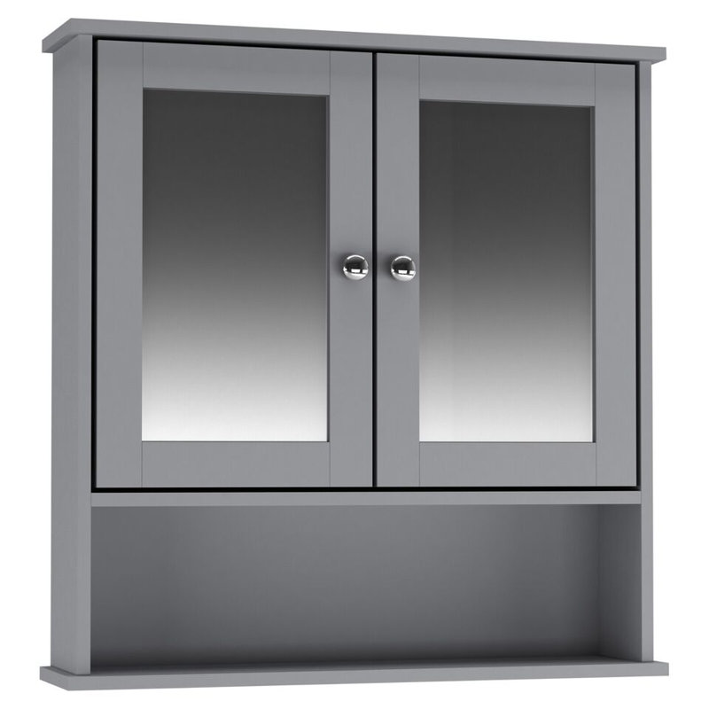 Carignan 56cm Kitchen Pantry, Grey