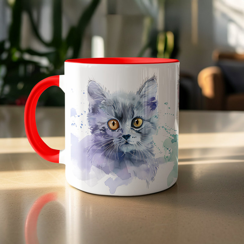 Mug, Red, 4
