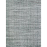 Hand Knotted Plaid Area Rug in Teal/Green