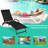 Billett Outdoor Metal Chaise Lounge