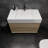 Albizu 35.5" Wall-Mounted Single Bathroom Vanity-69316035