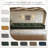 Maelina 5 - Piece Upholstered Green Corduroy Modular Sectional Sofa with Pillow Back and Solid Wood Legs-244594891-244594887