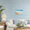 Toile à vagues rugueuses, design par Seven Trees Design