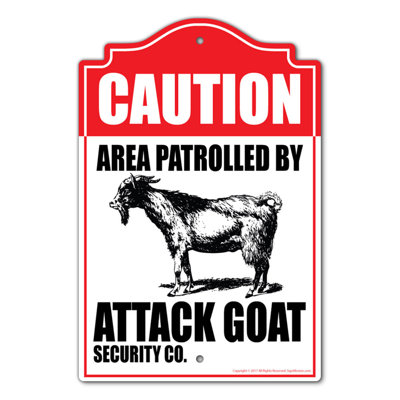 « Area Patrol » par Attack Goat-enseigne de fantaisie