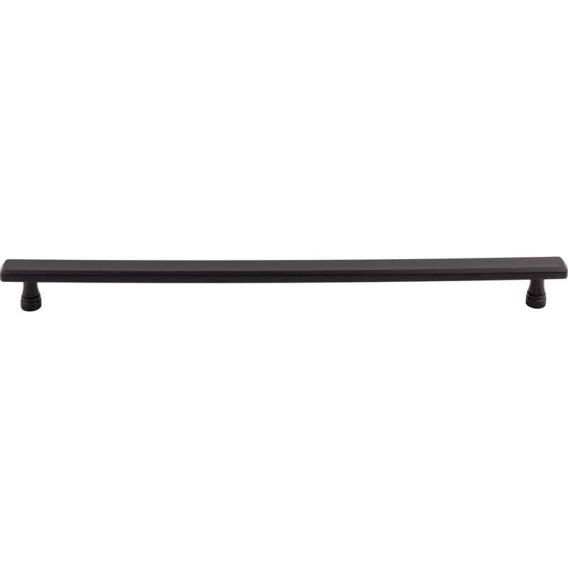 Kingsbridge Bar Pull, Flat Black, 12" Center to Center