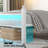 Bed Frame With Headboard And Footboard,heavy Duty Steel Slats Support Metal Bed Frame With Charging Station,-1541566202-1541566197