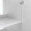 Meuble-lavabo pour salle de bain avec lavabo, meuble-lavabo pour petit espace, meuble-lavabo autoportant avec 2 armoires à fermeture douce