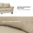 Eugene 81" Traditional Genuine Leather Sofa-2064026879