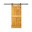 Porte de grange à panneaux et en bois avec quincaillerie d'installation-86511632-86359311-86571487