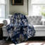 Toile indigo classique - couverture sherpa de qualité supérieure 1 pièce 0037-100794710