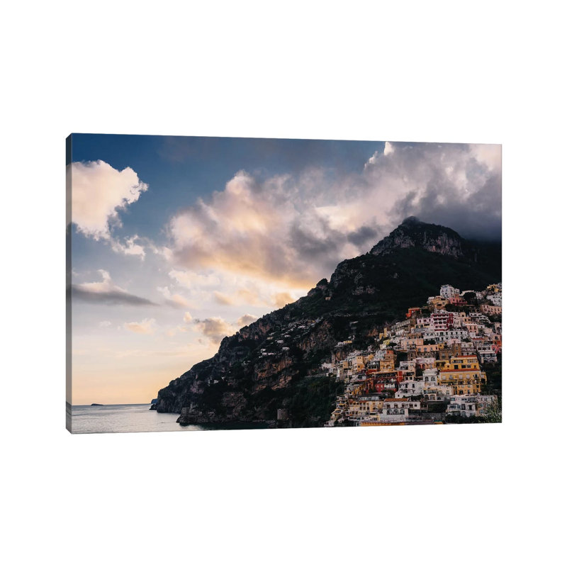 Positano Sunset VI by Bethany Young - Print on Canvas, Wrapped Canvas, 66.04cm H x 101.6cm W x 3.81cm D