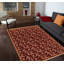Wool Oriental Area Rug in Red